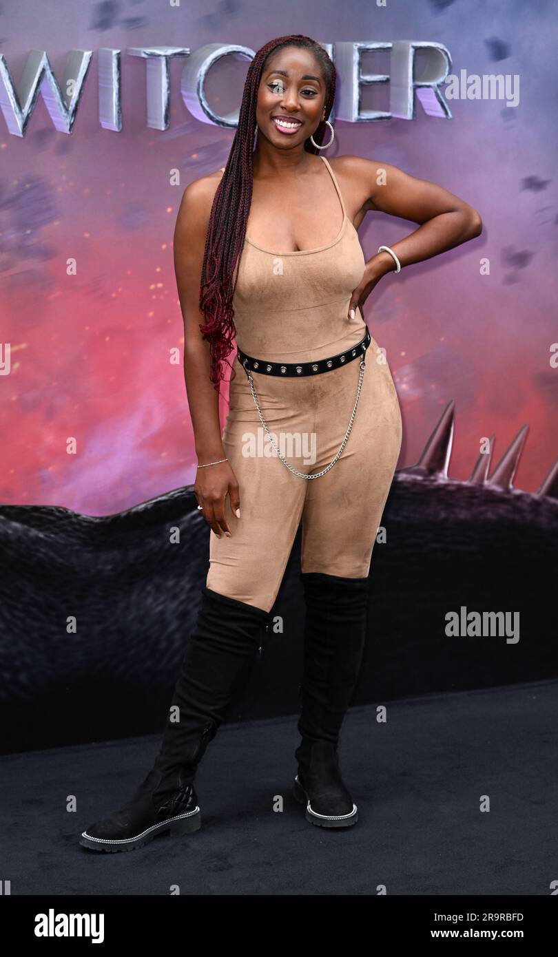 Londres, Royaume-Uni. 28 juin 2023. Scarlette Douglas arrivant à la première de la saison 3 de Witcher au Royaume-Uni, Outernet, Londres. Crédit : Doug Peters/EMPICS/Alamy Live News Banque D'Images