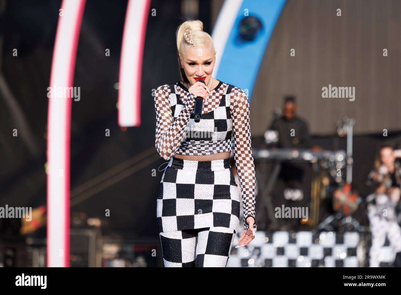 Gwen Stefani se produit au BST Hyde Park 2023. Photo prise le 25 juin 2023. Banque D'Images