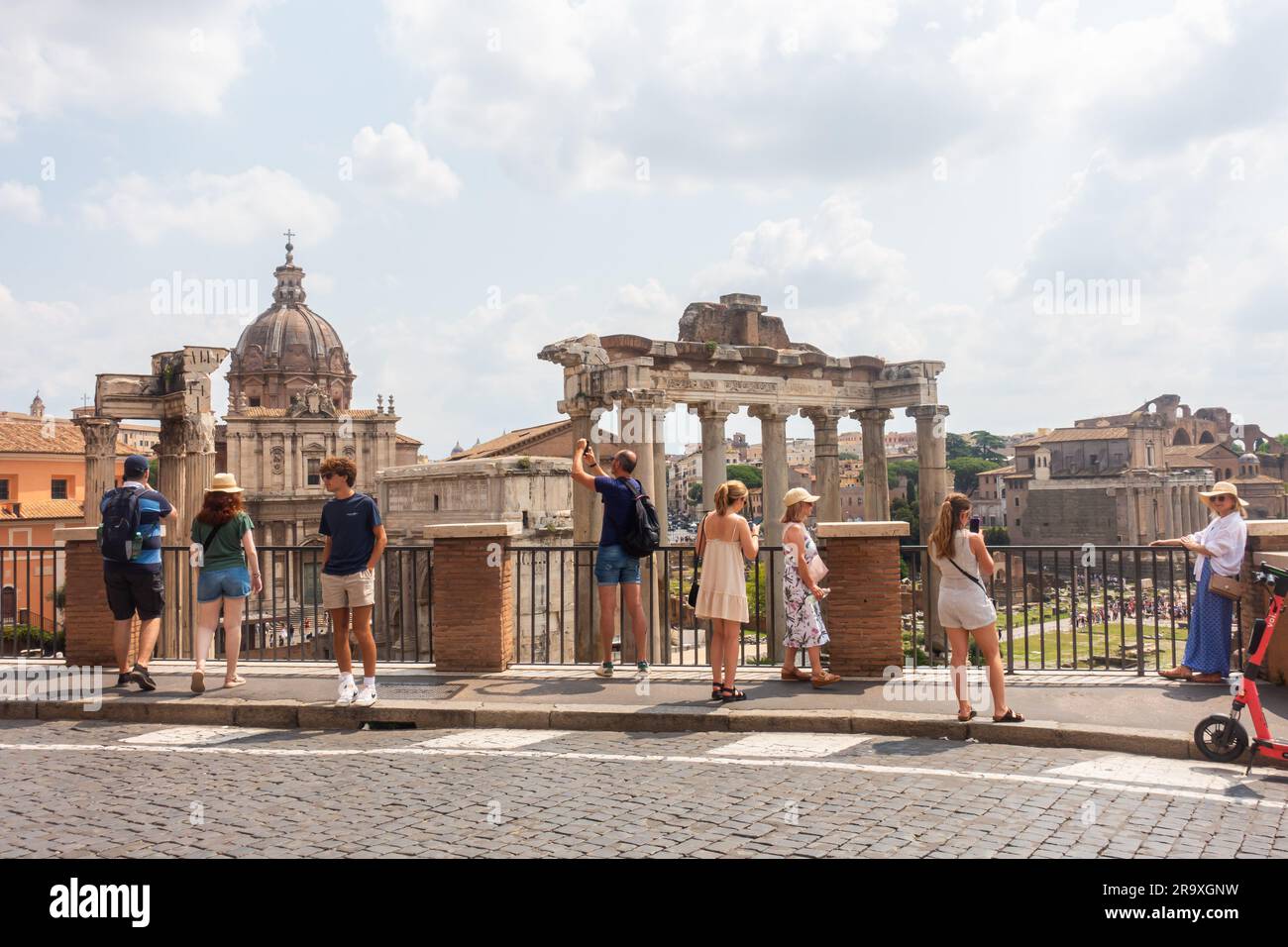 Rome touristes Italie été 2023 Banque D'Images