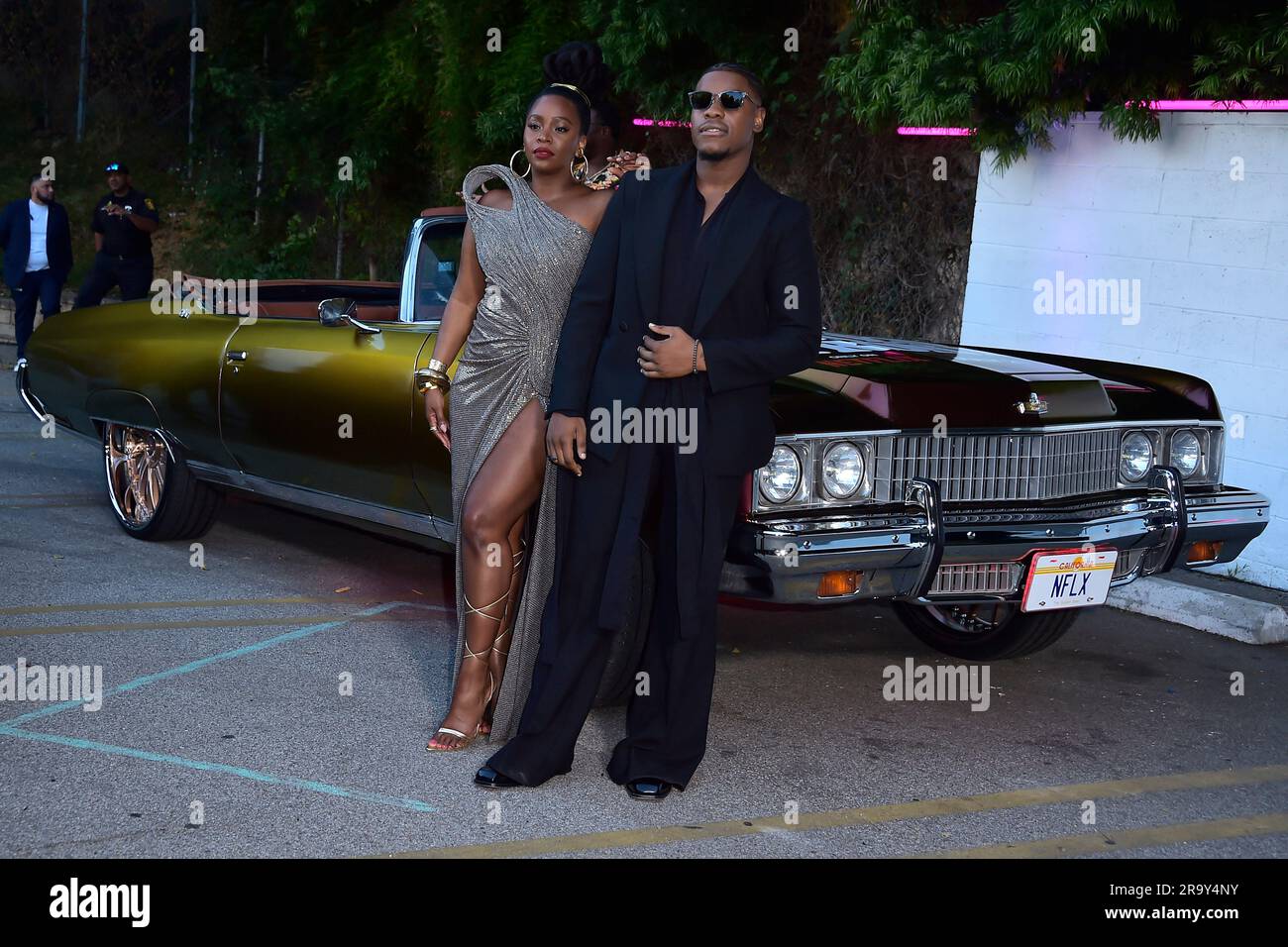 Teyonah Parris und John Boyega BEI der Premiere des Netflix films 'ils