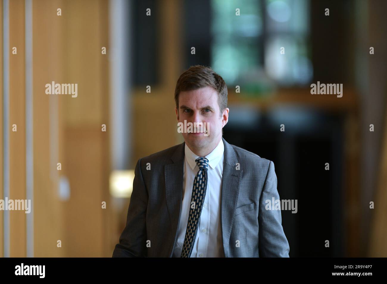 Edinburgh, Écosse, Royaume-Uni, 29 juin 2023. Daniel Johnson au Parlement écossais. credit sst/alamy nouvelles en direct Banque D'Images