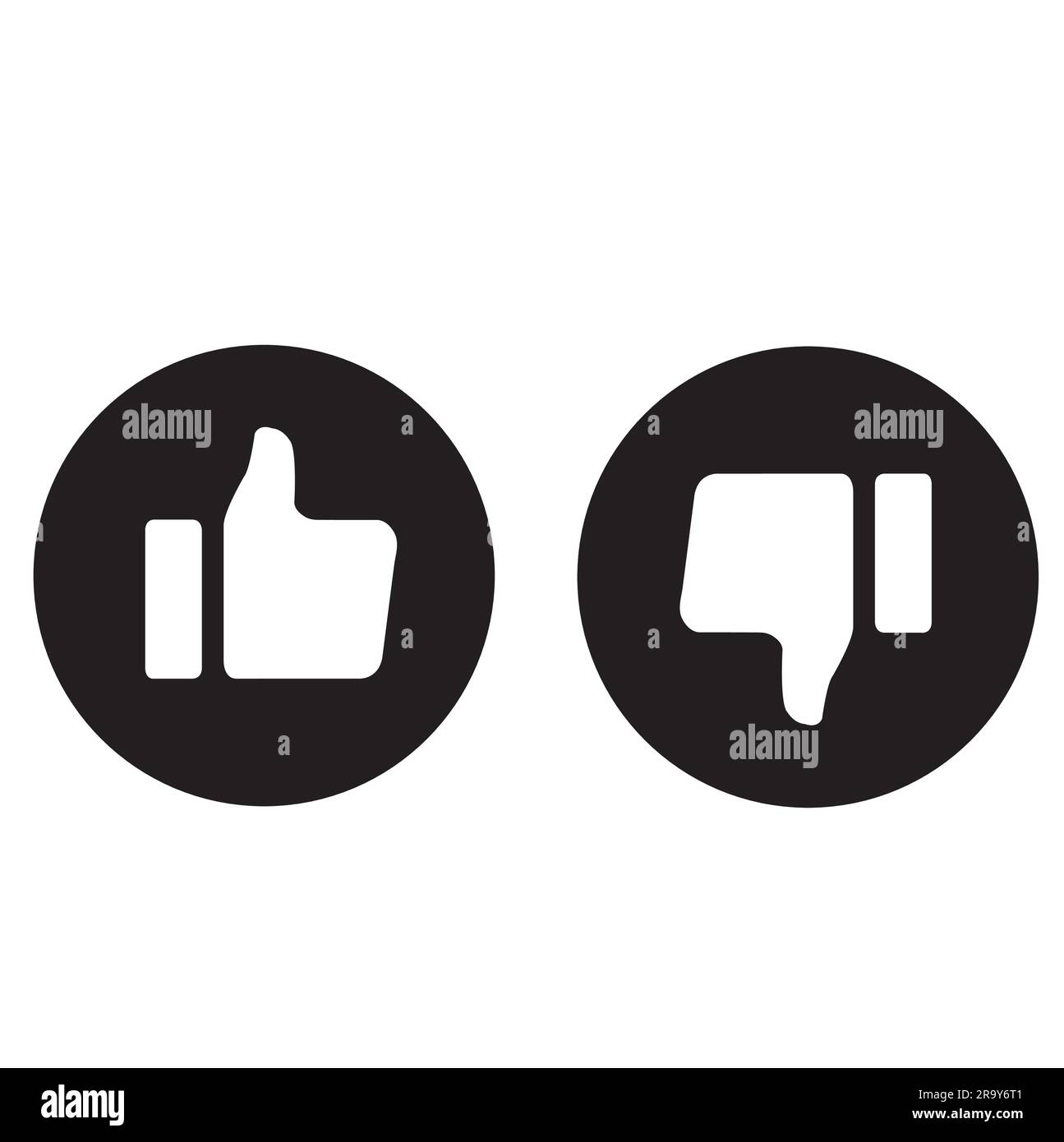 Faites glisser les affiches vers le haut et vers le bas sur un fond blanc avec un espace de copie Illustration de Vecteur