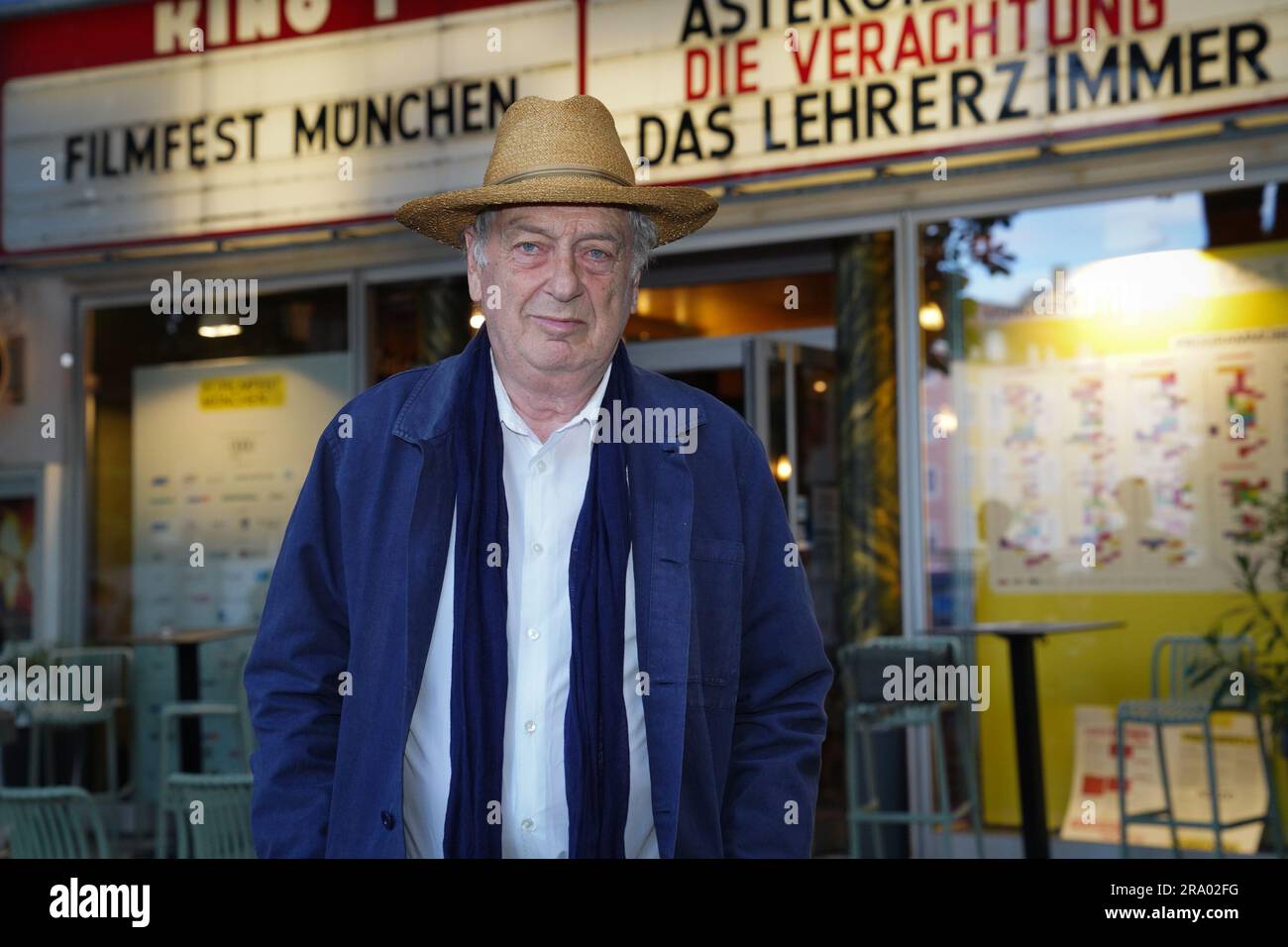 München sur 29. Juni 2023, Directeur STEPHEN FREARS vu avant le FILM DU ROI PERDU Premiere au Rio Cinema en 40. Filmfest München sur 29. Juin 2023 Banque D'Images