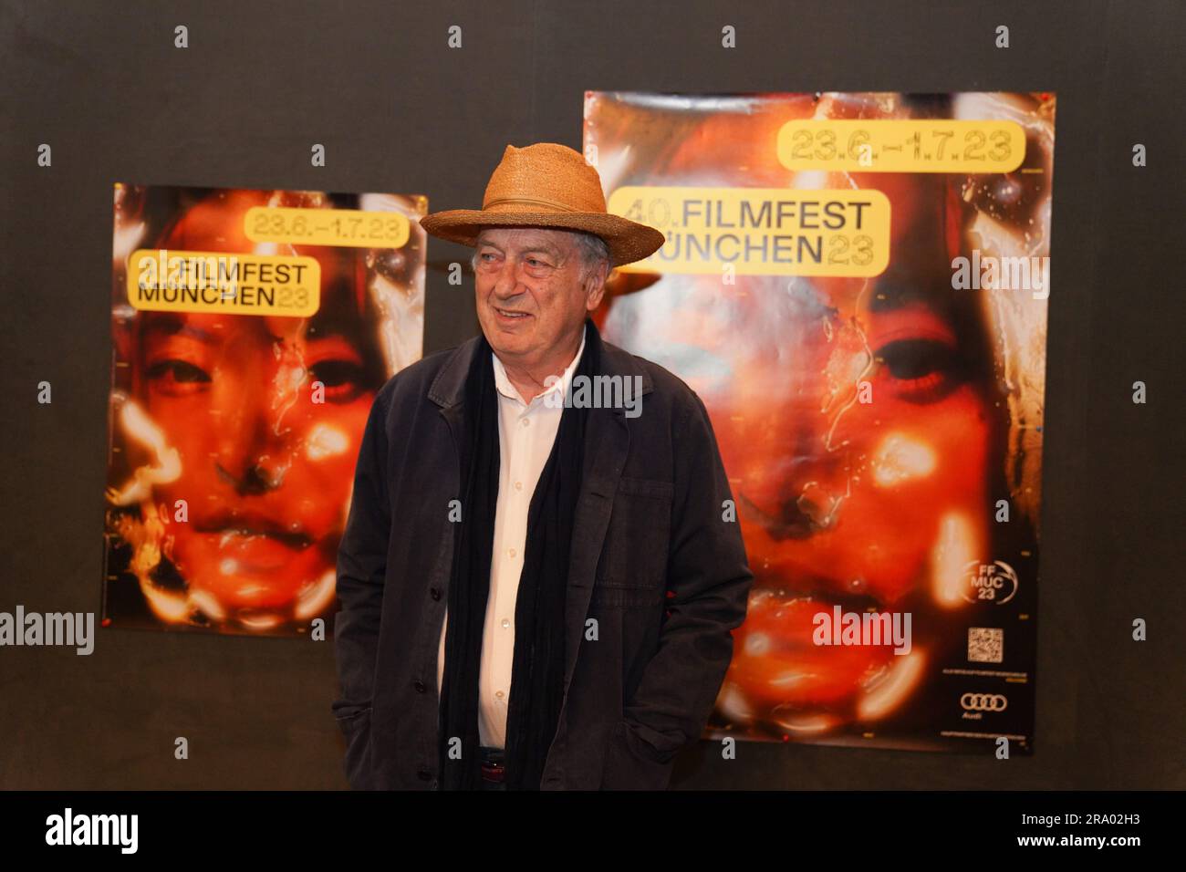 München sur 29. Juni 2023, Directeur STEPHEN FREARS vu avant le FILM DU ROI PERDU Premiere au Rio Cinema en 40. Filmfest München sur 29. Juin 2023 Banque D'Images