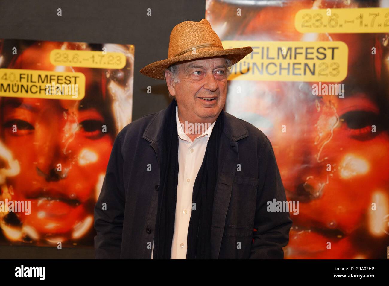 München sur 29. Juni 2023, Directeur STEPHEN FREARS vu avant le FILM DU ROI PERDU Premiere au Rio Cinema en 40. Filmfest München sur 29. Juin 2023 Banque D'Images
