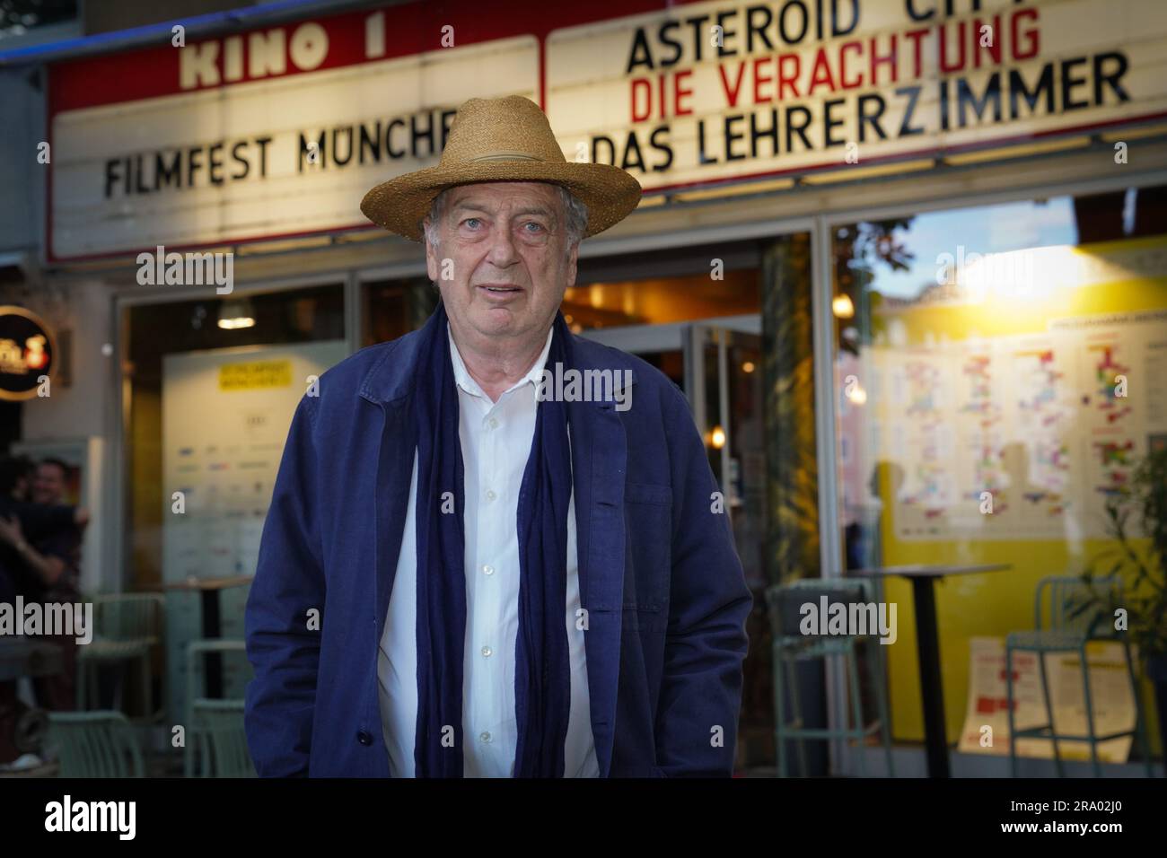 München sur 29. Juni 2023, Directeur STEPHEN FREARS vu avant le FILM DU ROI PERDU Premiere au Rio Cinema en 40. Filmfest München sur 29. Juin 2023 Banque D'Images