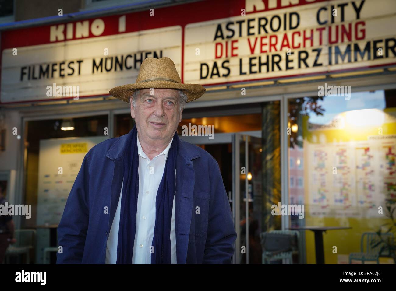 München sur 29. Juni 2023, Directeur STEPHEN FREARS vu avant le FILM DU ROI PERDU Premiere au Rio Cinema en 40. Filmfest München sur 29. Juin 2023 Banque D'Images