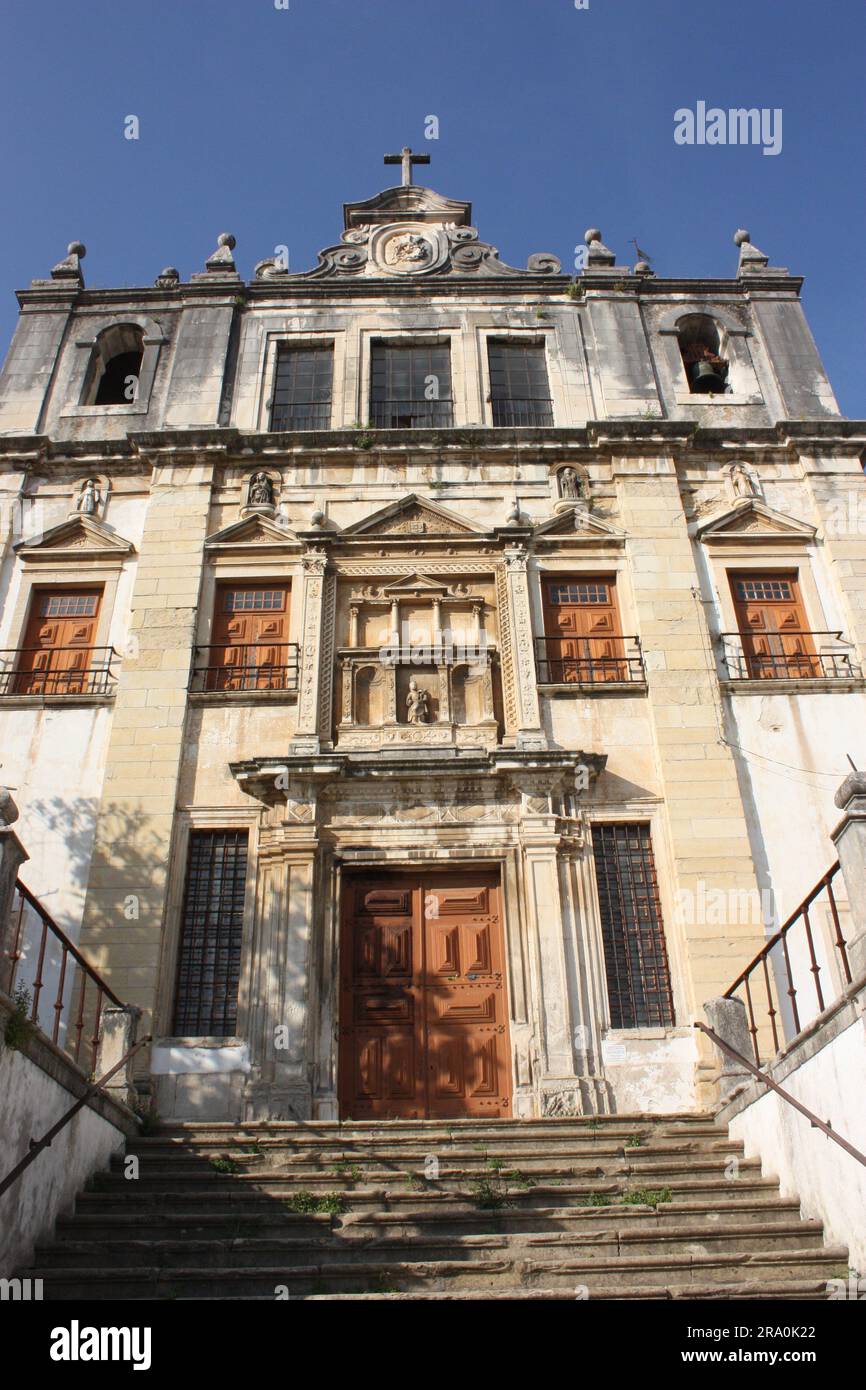 L'église Igreja de Santa Cruz à Coimbra Banque D'Images