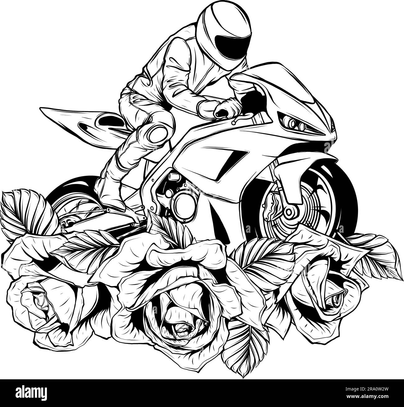 Super cycliste dans l'illustration vectorielle de l'icône. Illustration de Vecteur