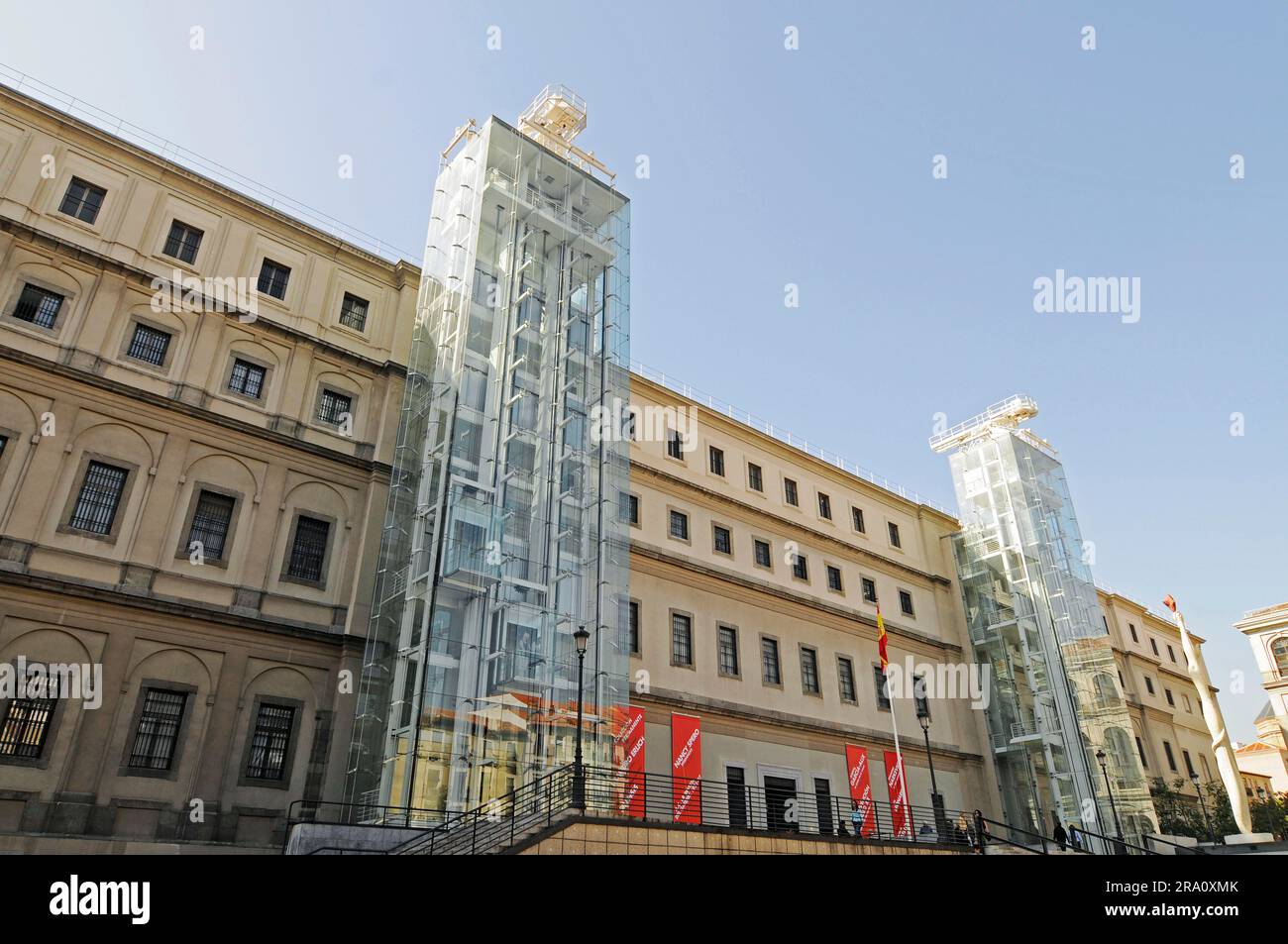 Musée national de l'art du 20th siècle, Museo Nacional Centro Arte Reina Sofia, MNCARS, Museo Reina Sofia, Musée de la Reine Sofia, El Reina Sofia, Le Banque D'Images