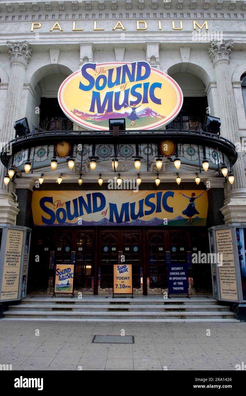 Palladium, Argyll Street, Londres, Angleterre, West End Banque D'Images