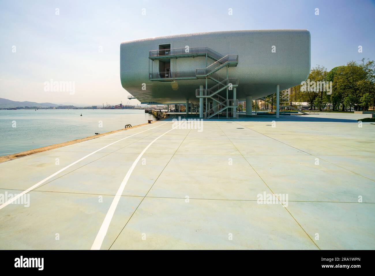 Centro Botín, bâtiment moderne, Santander, Espagne Banque D'Images