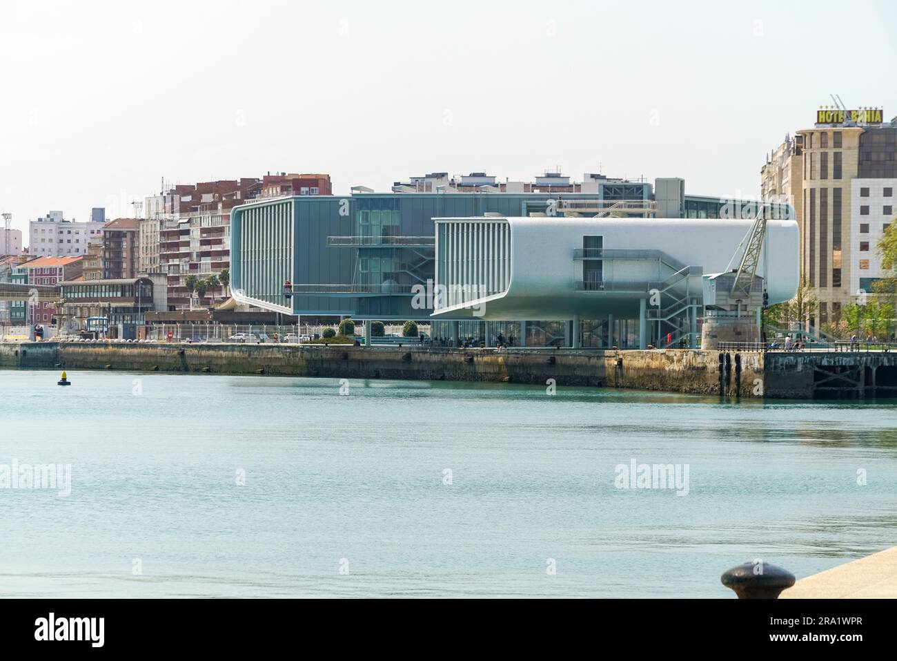 Centro Botín bâtiment moderne, Santander Banque D'Images