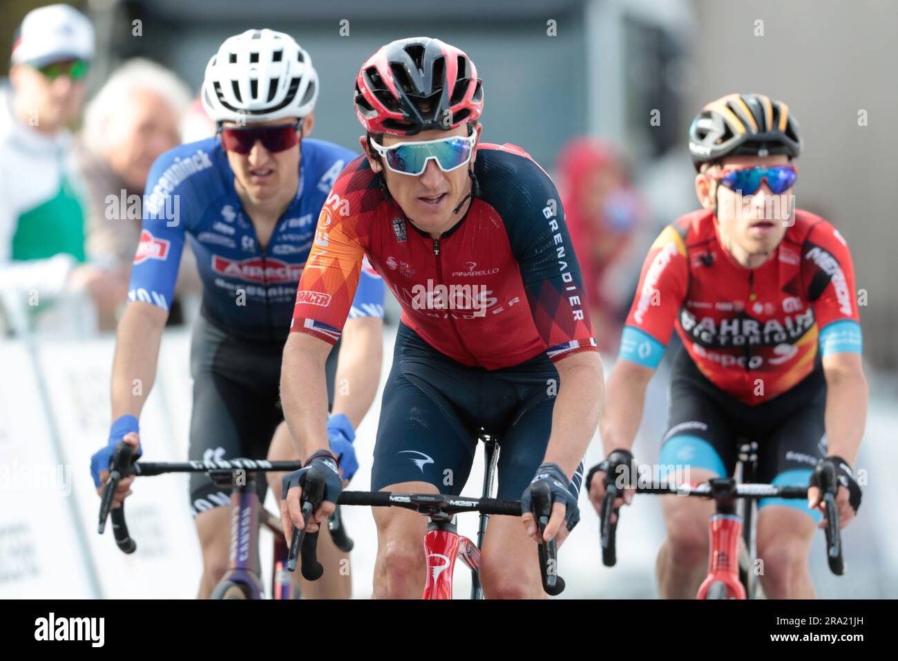 Geraint Thomas Wales GB Ineos Grenadiers au Tour de France 2023 Banque D'Images