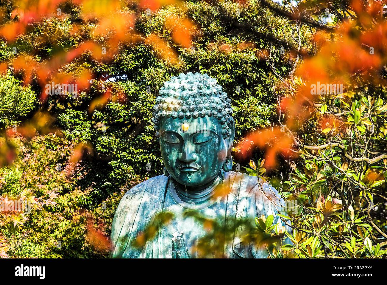 Bouddha de rue Taito-ku Banque D'Images
