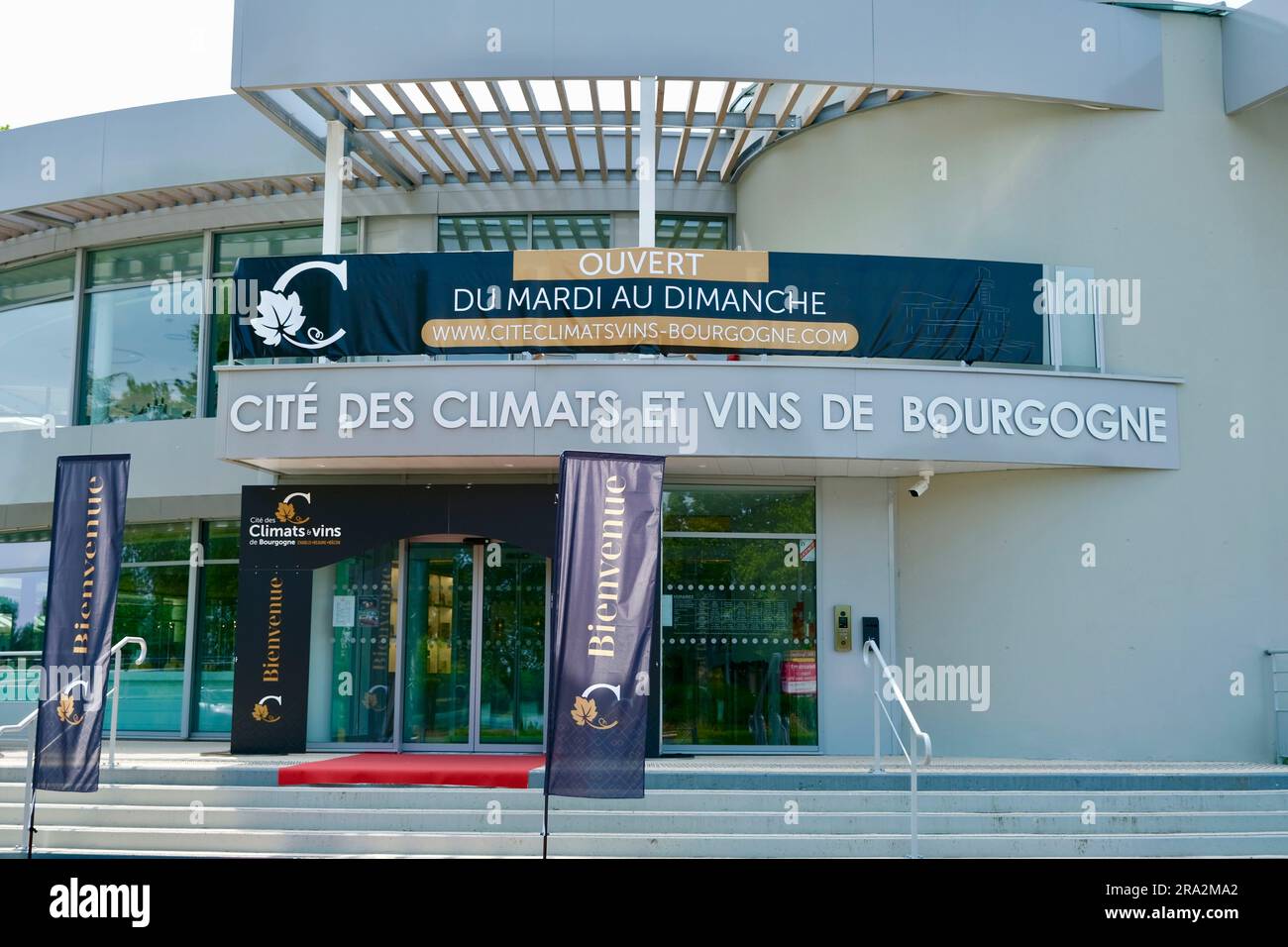 France, Saône et Loire, Macon, Cité des climats et vins de Bourgogne Banque D'Images