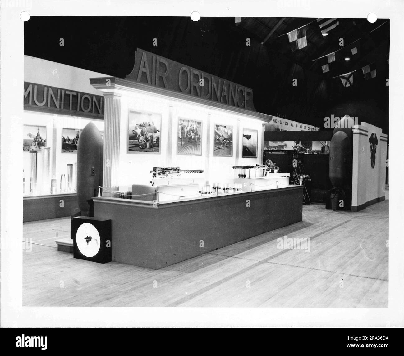 Photographie de l'exposition de l'ordonnance sur les munitions et l'air. Banque D'Images