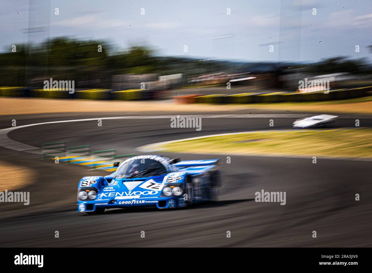 Le Mans, France. 30th juin 2023. 12 BECKER Rainer (ger), Porsche 956, 1983, action pendant la Classique du Mans 2023 de 1 juillet à 3, 2023 sur le circuit des 24 heures du Mans, au Mans, France - photo Damien Saulnier/DPPI crédit: DPPI Media/Alay Live News Banque D'Images