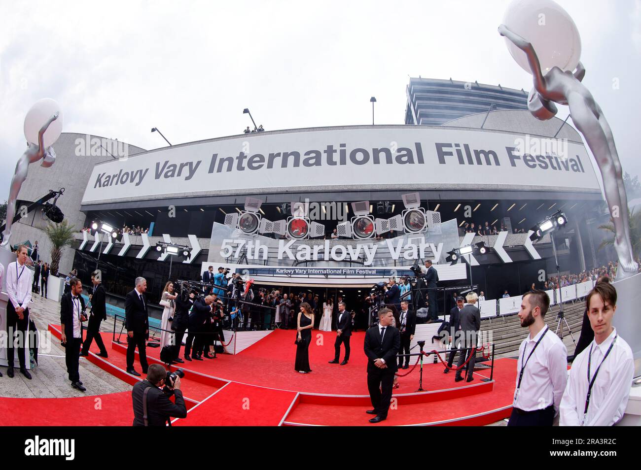 Eröffnung des 57. Internationalen Filmfestival Karlovy Vary 2023 im Hotel Thermal. Karlsbad, 30.06.2023 Banque D'Images