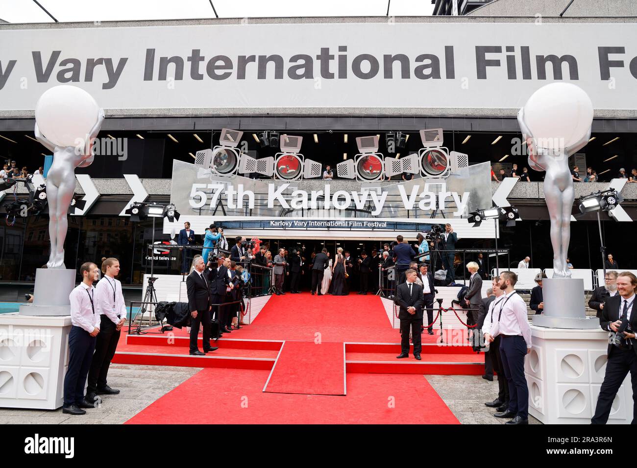 Eröffnung des 57. Internationalen Filmfestival Karlovy Vary 2023 im Hotel Thermal. Karlsbad, 30.06.2023 Banque D'Images