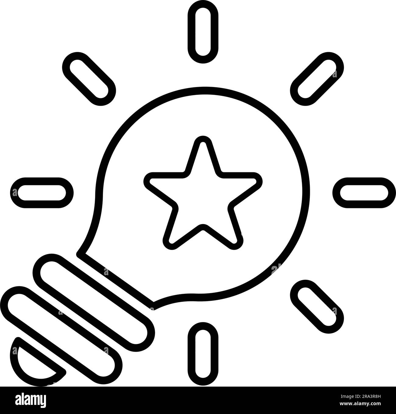 Icône de solution intelligente utilisée dans le développement d'applications mobiles ou à des fins commerciales ou dans tout type de projet de conception. Illustration de Vecteur