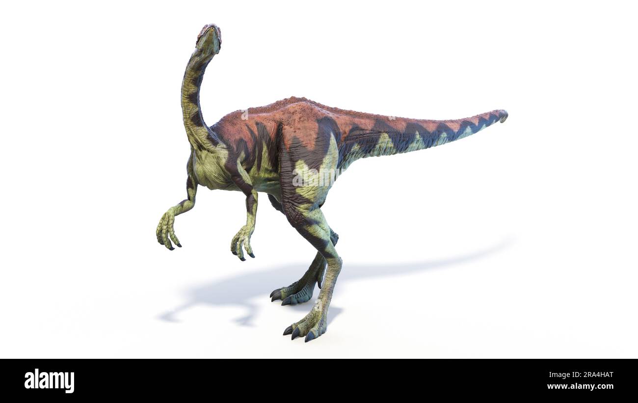 Archéornithomimus dinosaure, illustration Banque D'Images