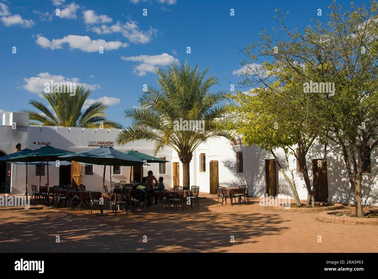 Fort Namutoni, Etosha National Park, Namibie Banque D'Images