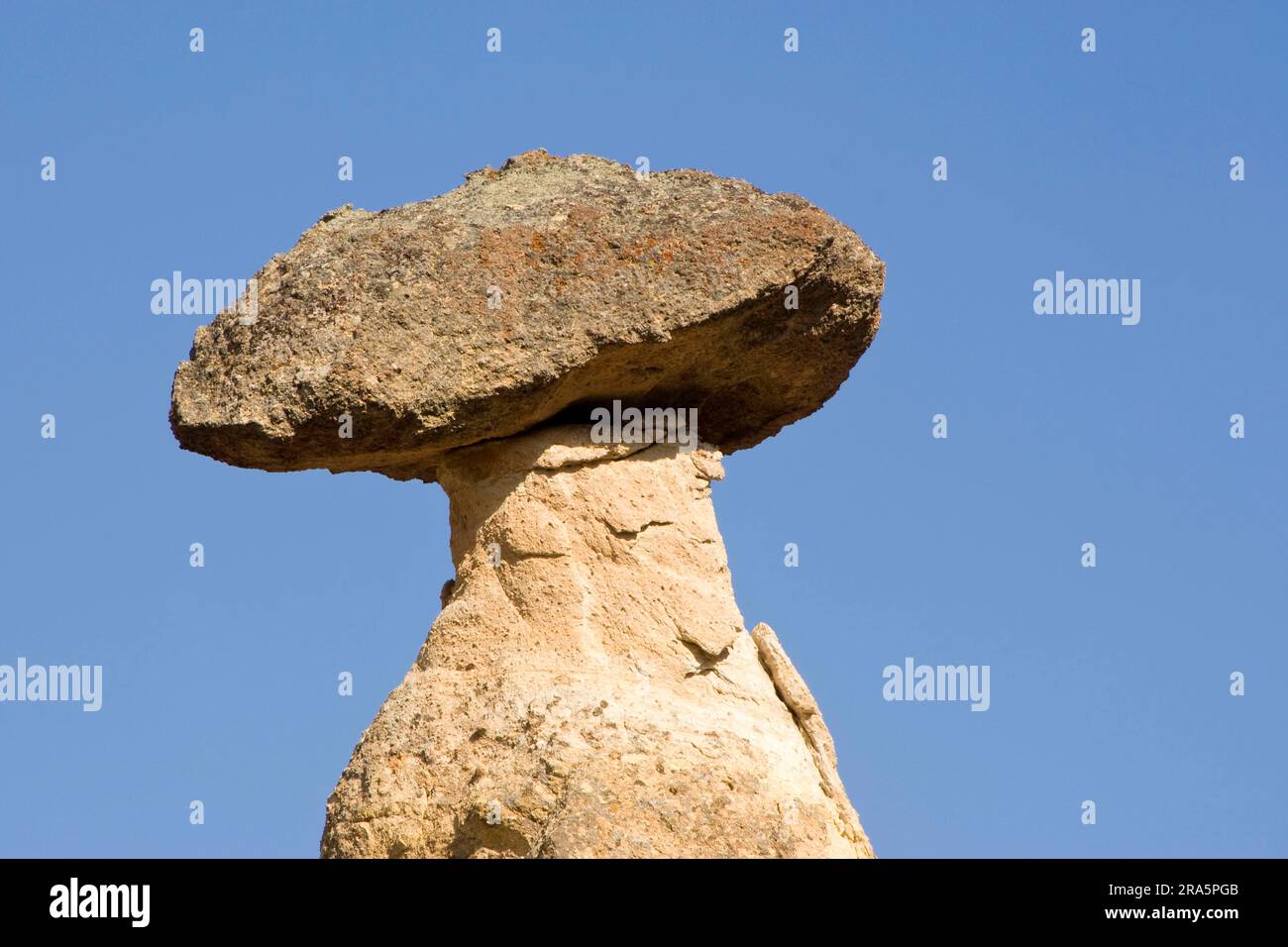 Formation de tufa, cheminée de fées, Goereme, Parc National de Goereme, Cappadoce, Turquie Banque D'Images