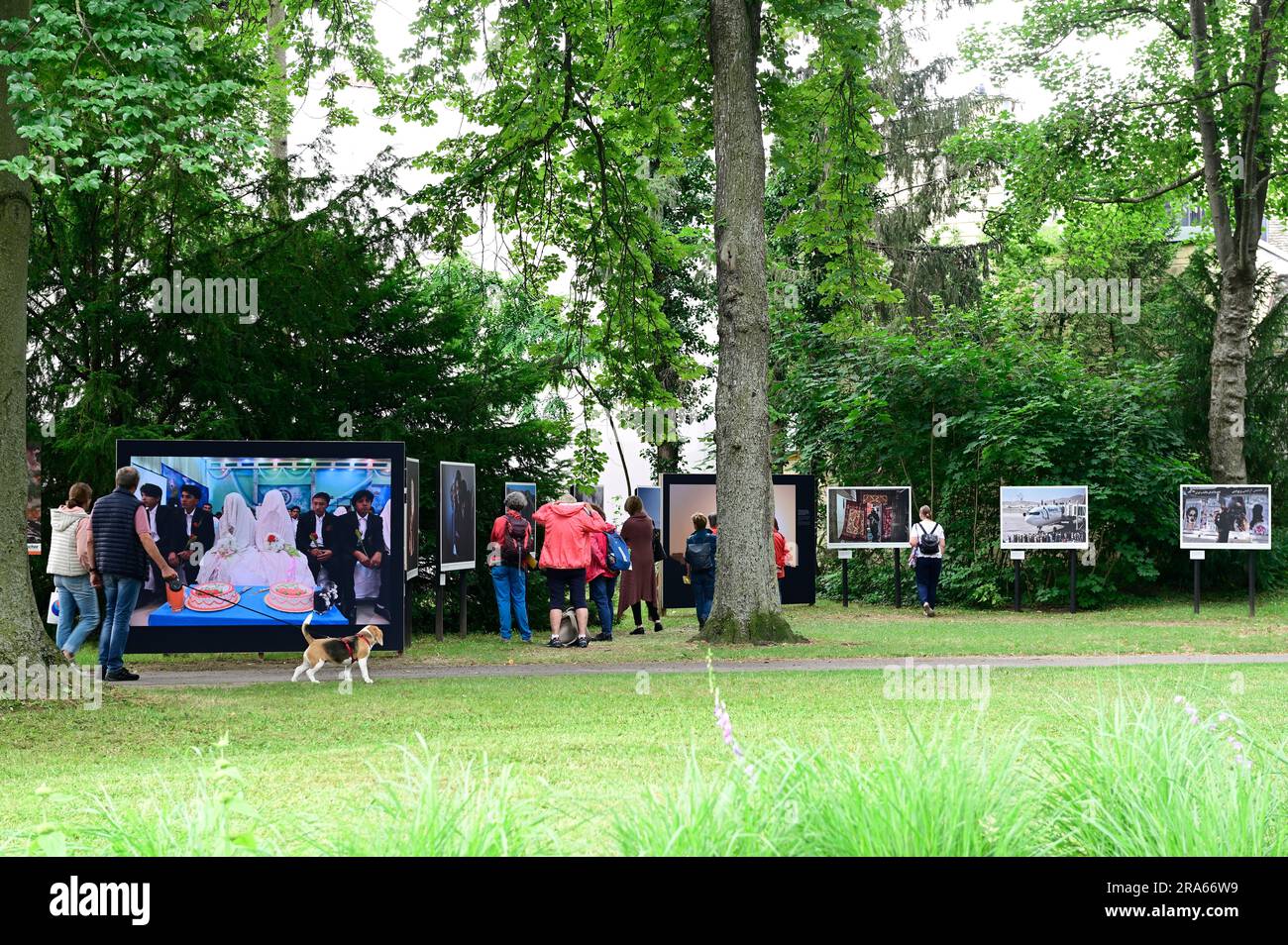 Baden, Basse-Autriche, Autriche. 27 juin 2023. La Gacilly-Baden photo Banque D'Images