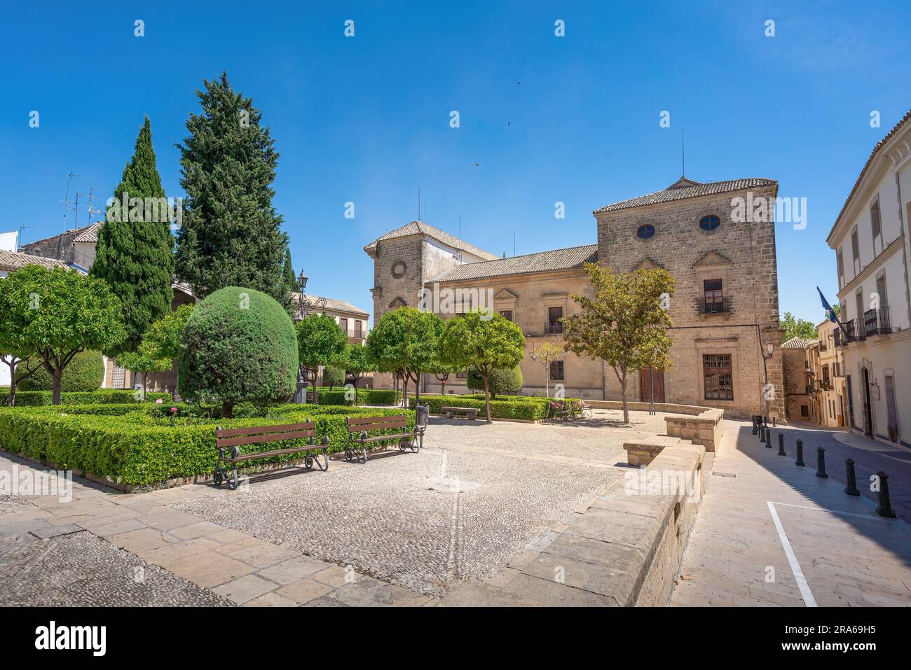 Hôtel de ville d'Ubeda à la place Plaza del Ayuntamiento - Ubeda, Jaen, Espagne Banque D'Images