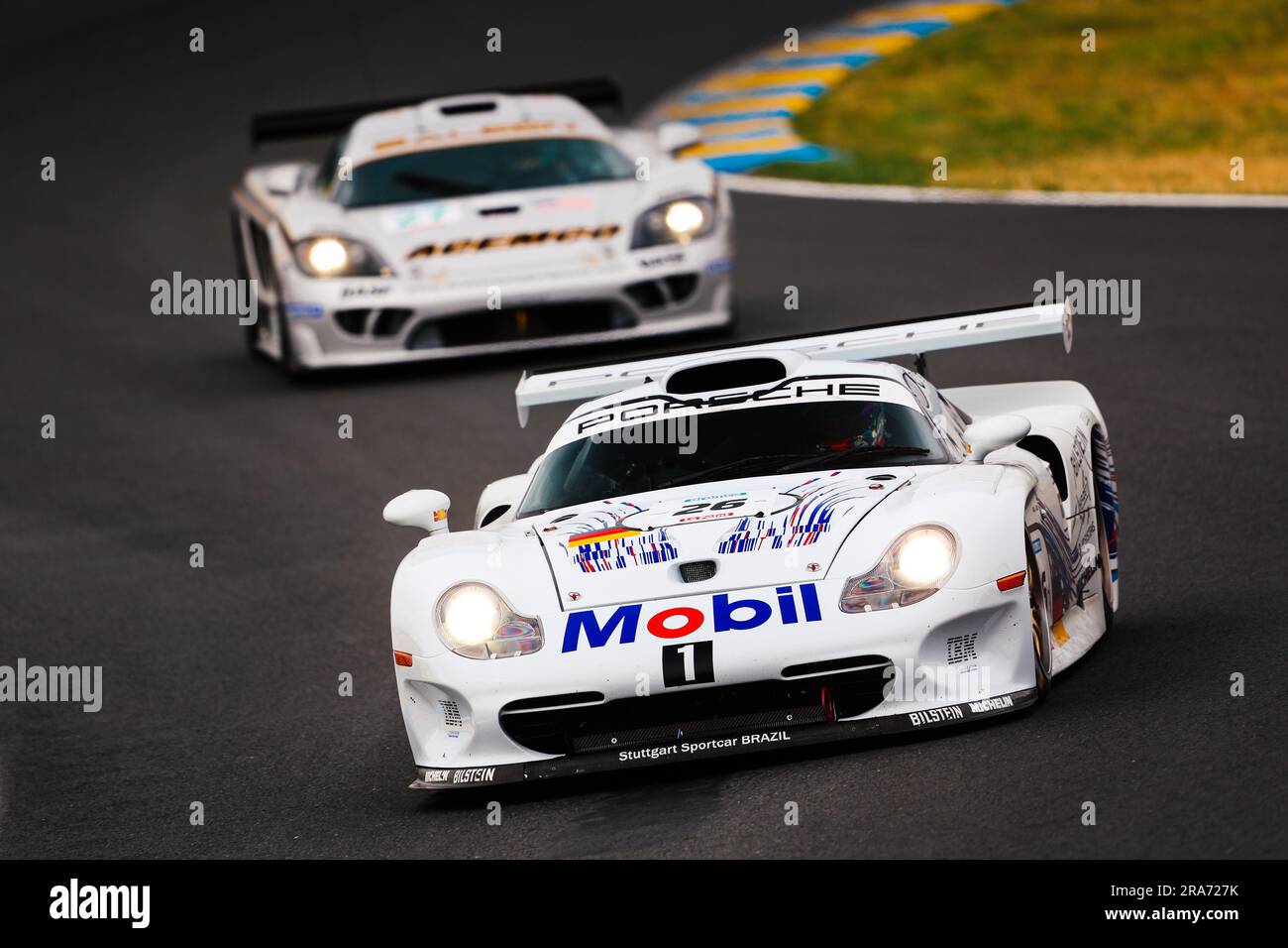 26 FILLON (FRA), Porsche 911 GT1, 1997, action pendant la Classique du Mans 2023 de 1 juillet à 3, 2023 sur le circuit des 24 heures du Mans, au Mans, France - photo Antonin Vincent/DPPI crédit: DPPI Media/Alamy Live News Banque D'Images