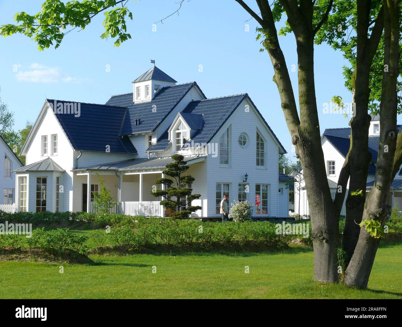 Resort Schwelowsee dans Brandebourg, station de vacances, hôtel Banque D'Images