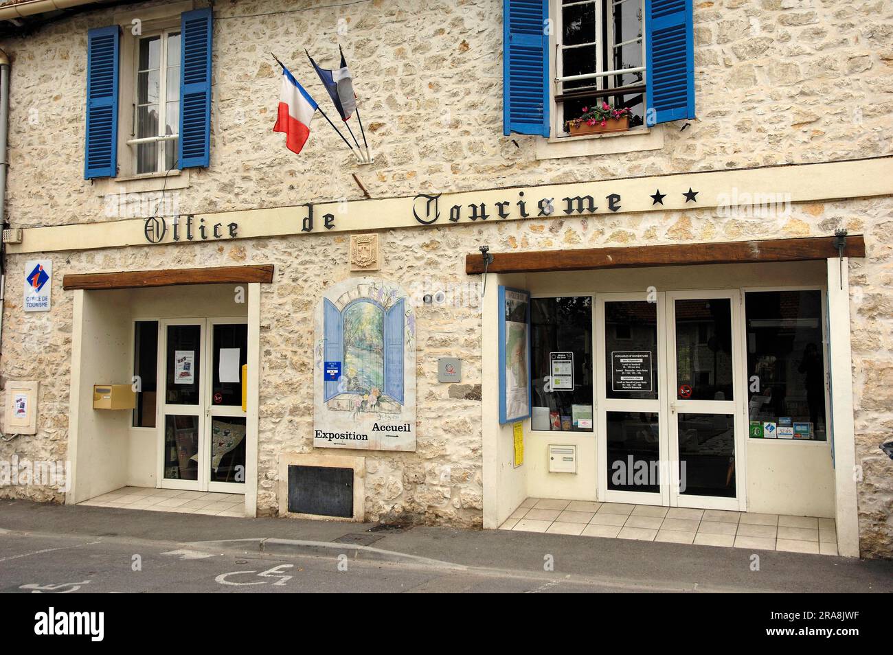 Office de Tourisme, la Colle sur Loup, Alpes-Maritimes, Provence-Alpes-Côte  d'Azur, Sud de la France Photo Stock - Alamy