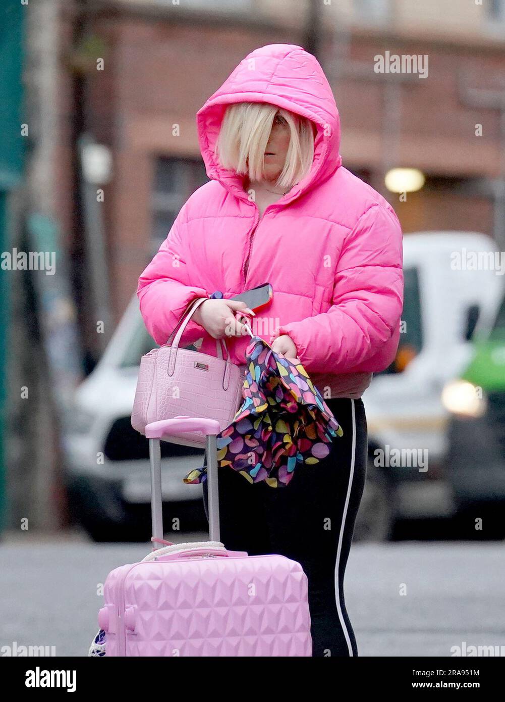 Photo du dossier datée du 23/01/23, d'Isla Bryson, 31, anciennement connue sous le nom d'Adam Graham, de Clydebank, West Dunbartonshire. Un homme a été accusé de comportement présumé menaçant et abusif après que le violeur transgenre Isla Bryson a déclaré avoir subi des « abus » pendant sa détention. Bryson, de Clydebank, a été emprisonné pendant huit ans en février pour avoir violé deux femmes. Date de publication : dimanche 2 juillet 2023. Banque D'Images