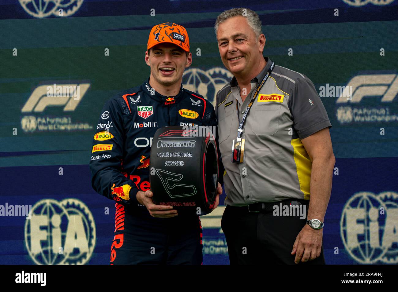 RED BULL RING, AUTRICHE - JUIN 30: Max Verstappen, Red Bull Racing RB19 pendant le Grand Prix autrichien au Red Bull Ring le samedi 30 juin 2023 à Spielberg, Autriche. (Photo de Michael Potts/BSR Agency) Banque D'Images