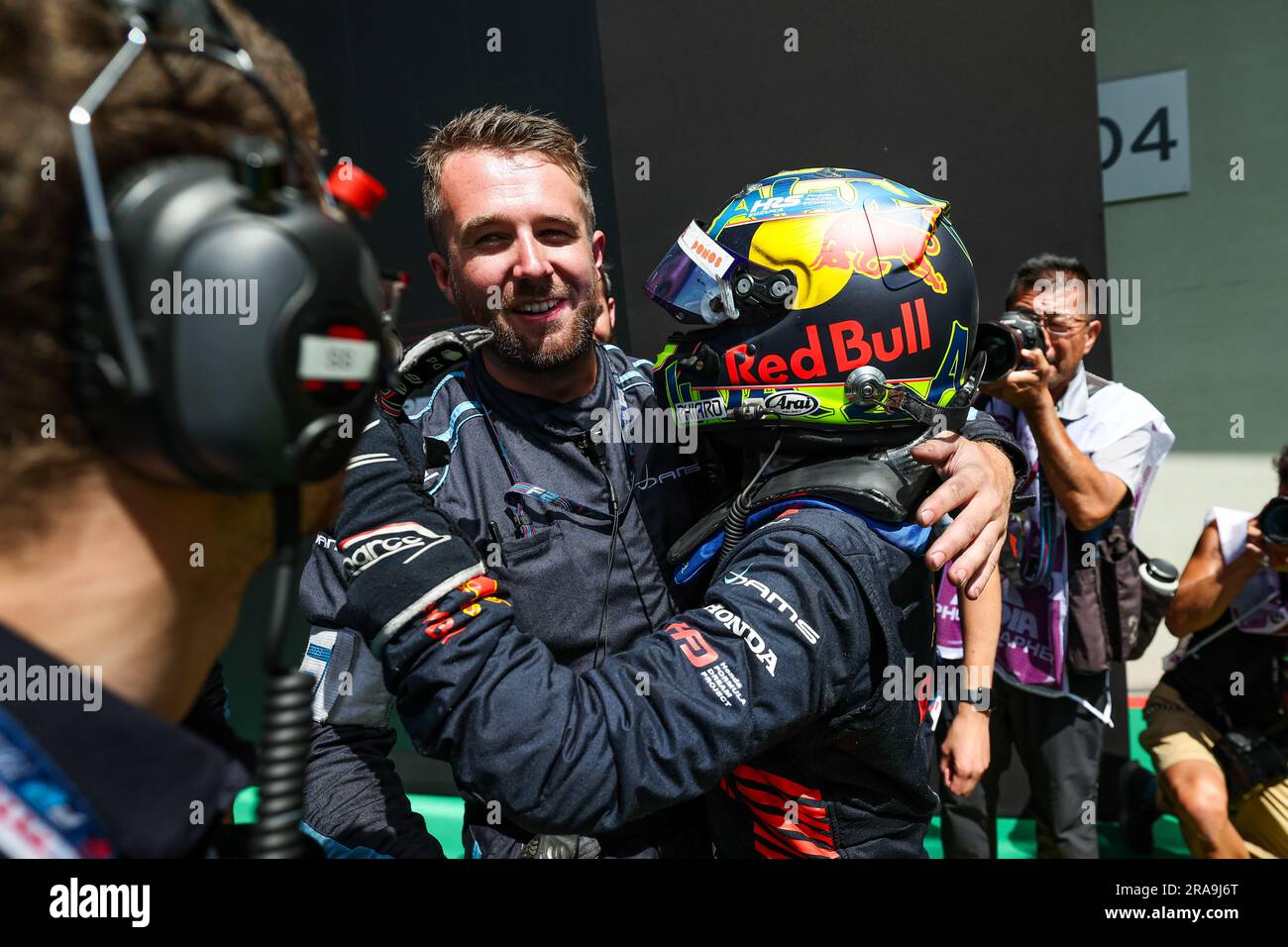 IWASA Ayumu (jpn), DAMS, Dallara F2, portrait lors de la ronde 7th du Championnat de Formule 2 de la FIA 2023 de 30 juin à 2 juillet 2023 sur l'anneau de taureau rouge, à Spielberg, Autriche crédit: Agence de photo indépendante Srl/Alamy Live News Banque D'Images