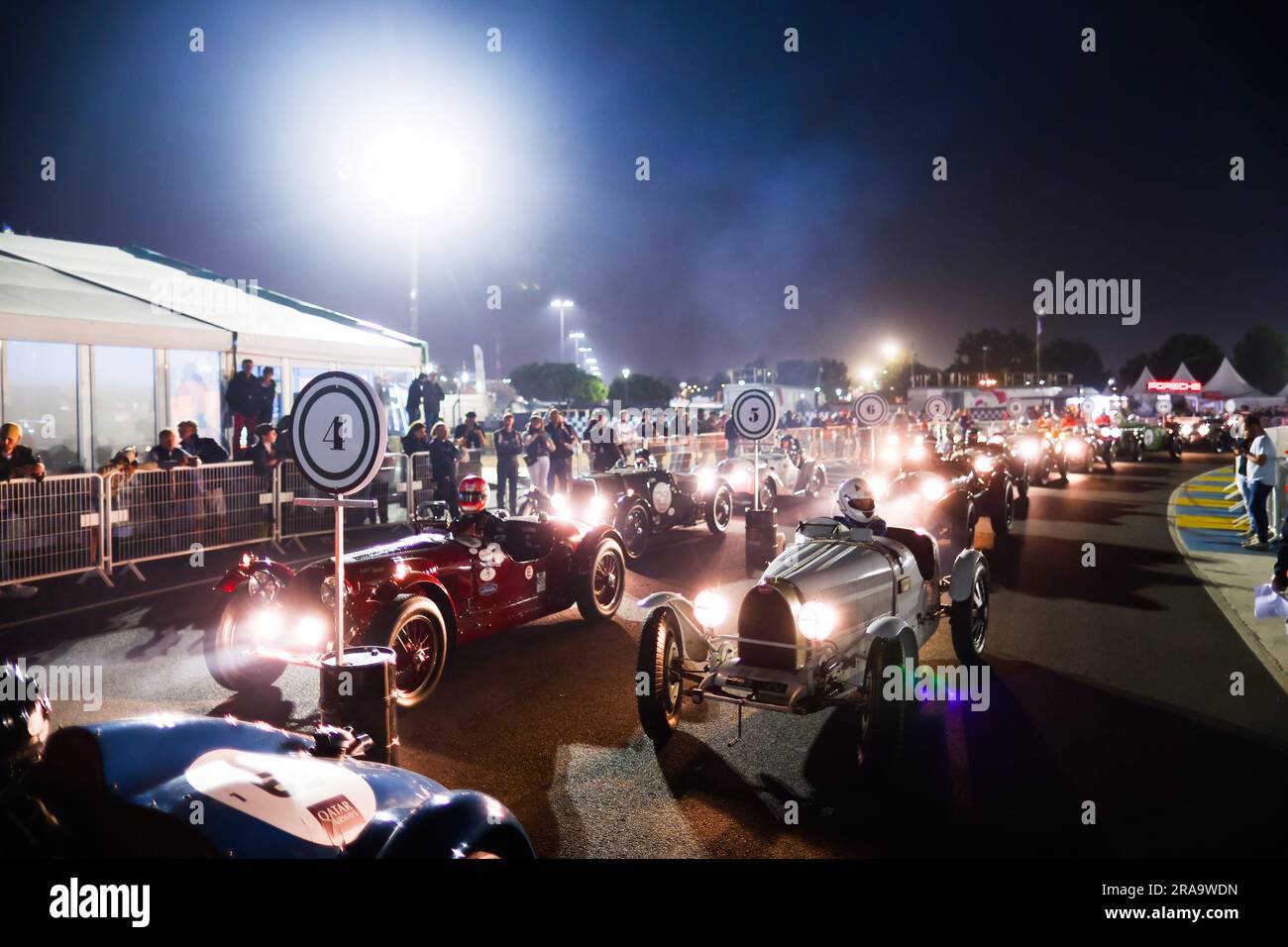 50 STAPTS (fra), PEROUSE (fra), Bugatti T35 1926, pendant le Mans Classic 2023 de 1 juillet à 3, 2023 sur le circuit des 24 heures du Mans, au Mans, France - photo Antonin Vincent/DPPI crédit: DPPI Media/Alay Live News Banque D'Images