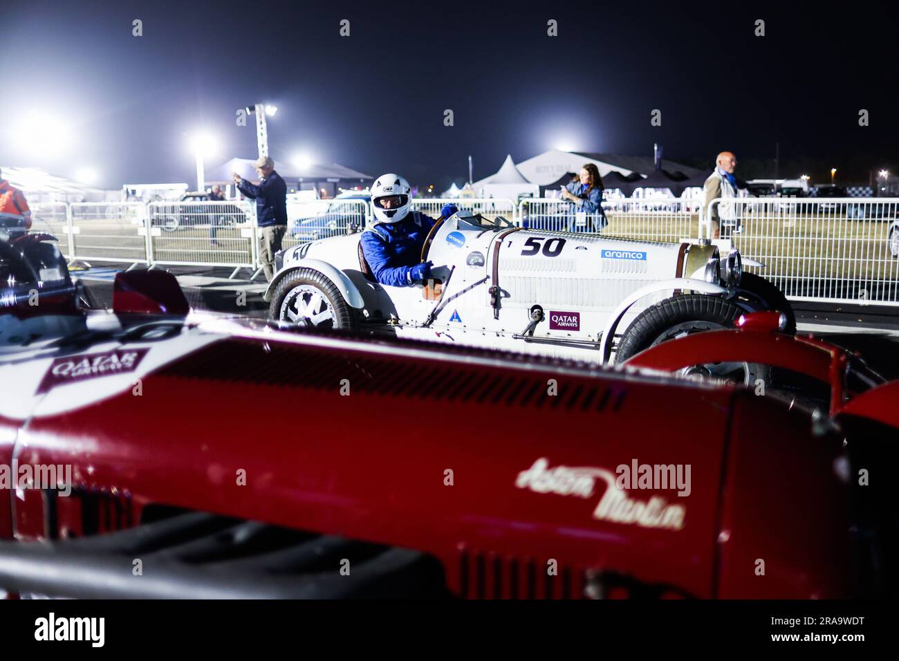 50 STAPTS (fra), PEROUSE (fra), Bugatti T35 1926, portrait au Mans Classic 2023 de 1 juillet à 3, 2023 sur le circuit des 24 heures du Mans, au Mans, France - photo Antonin Vincent/DPPI crédit: DPPI Media/Alay Live News Banque D'Images