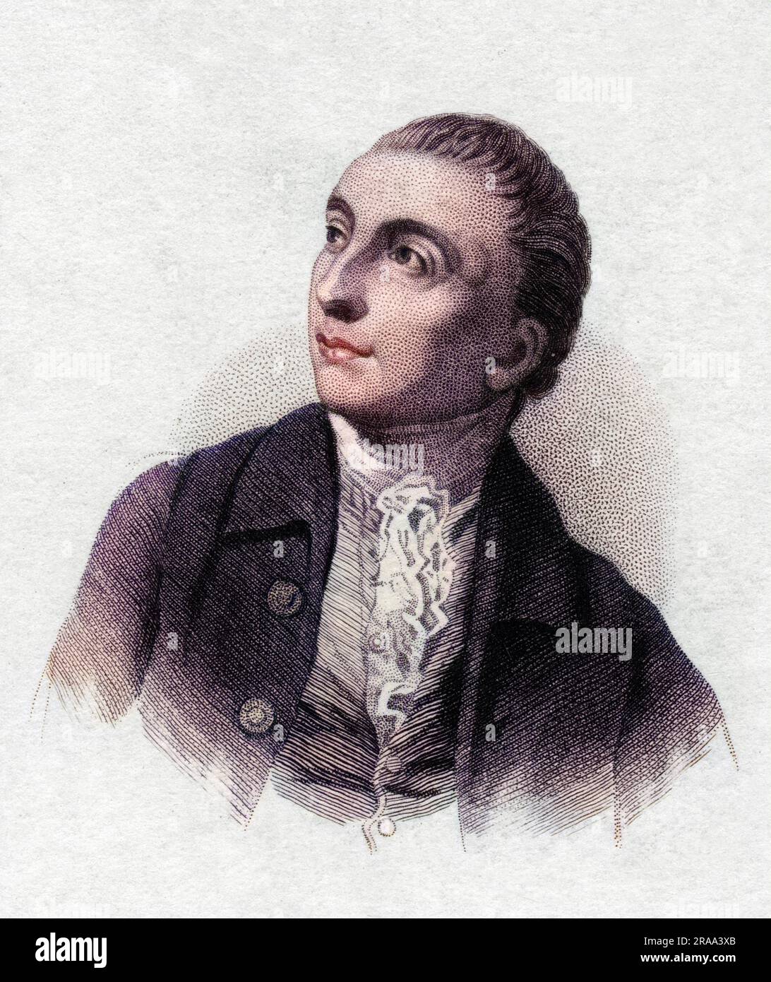 KENNETH MACKENZIE, comte de SEAFORTH colonel d'un régiment de hautes terres, connu sous le nom de Seaforth Highlanders. Date: Vers 1780 Banque D'Images