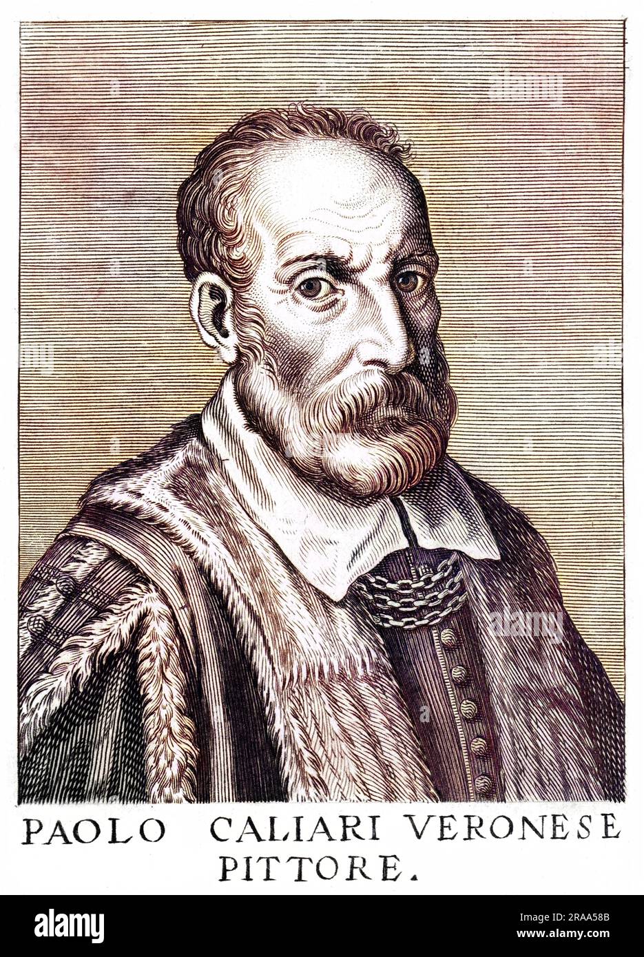 PAOLO CALIARI ARTISTE italien VERONESE Date: 1530 - 1588 Banque D'Images
