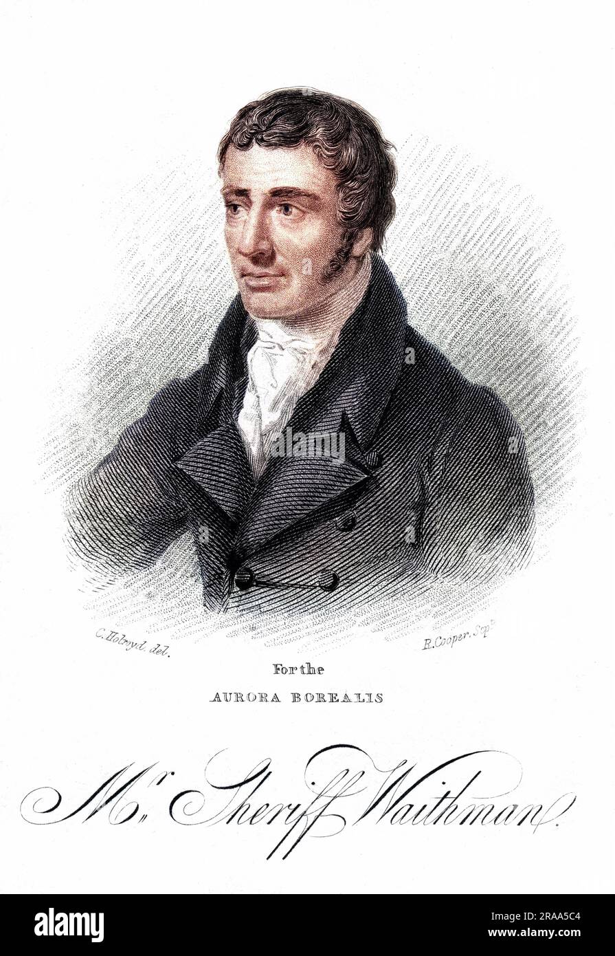 Robert Waithman (1764-1833) - marchand de Londres, shérif et Lord Mayor. Date: Vers 1815 Banque D'Images Robert Waithman (1764-1833) - marchand de Londres, shérif et Lord Mayor. Date: Vers 1815 Banque D'Images