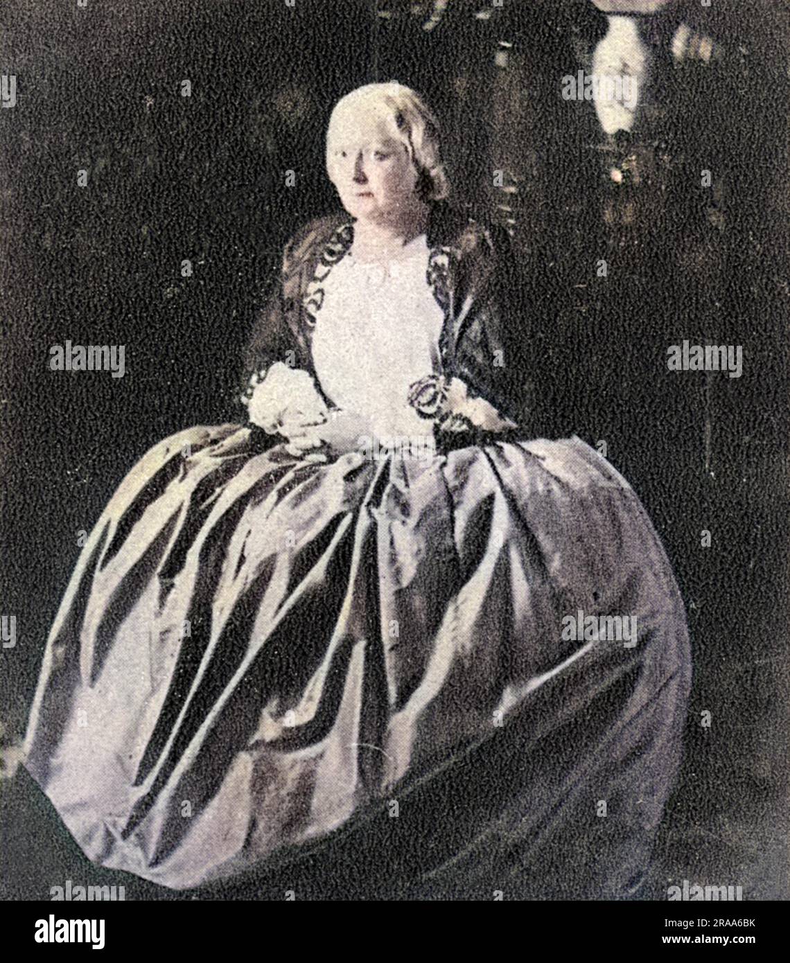 JULIETTE DROUET actrice qui est devenue la maîtresse de Victor Hugo, qu'elle a idolârée. Date: 1806 - 1883 Banque D'Images