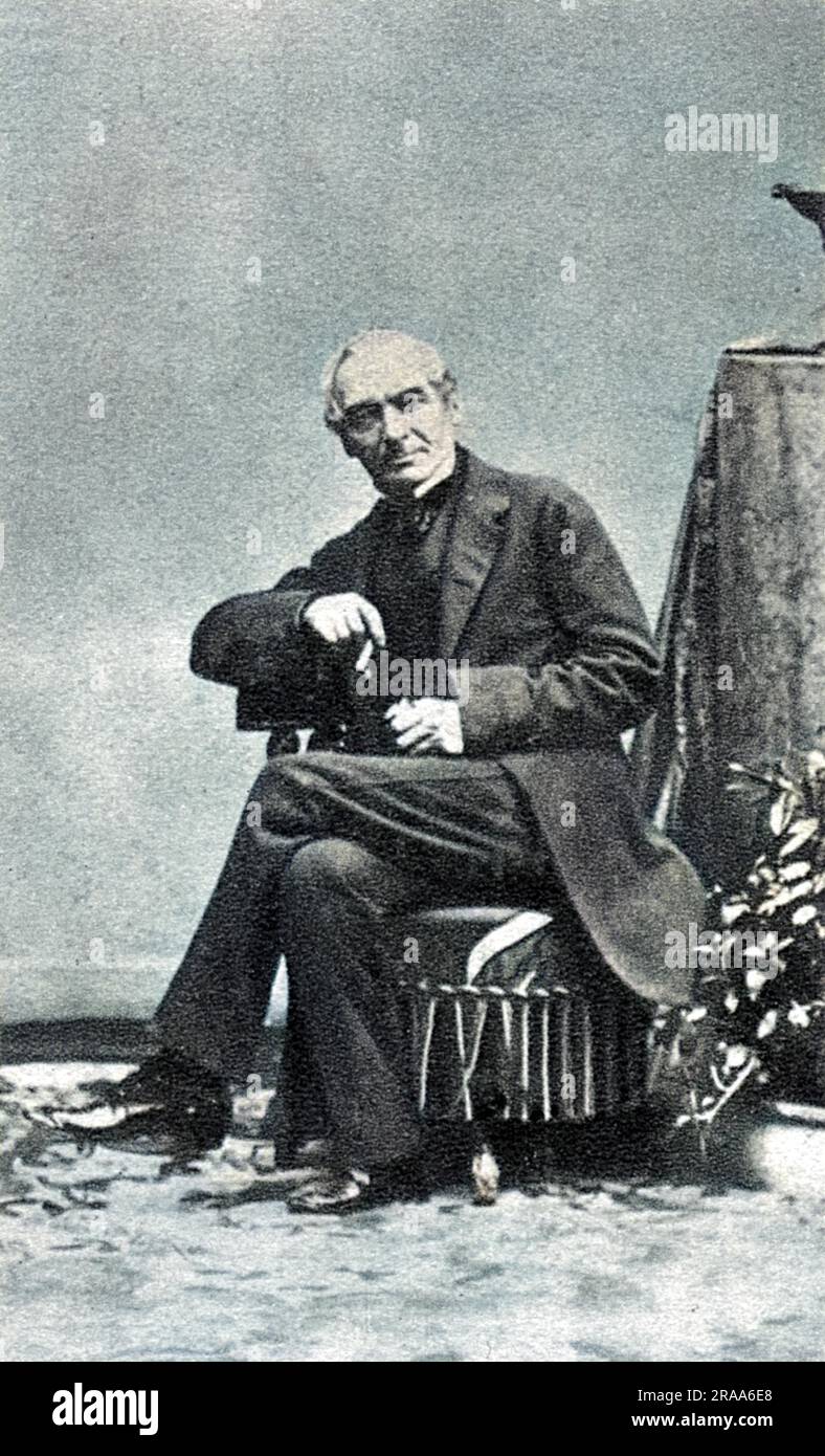 PROSPER MERIMEE (1803 - 1870), écrivain français, auteur de «Carmen» ainsi que beaucoup d'autres. Date: 1861 Banque D'Images