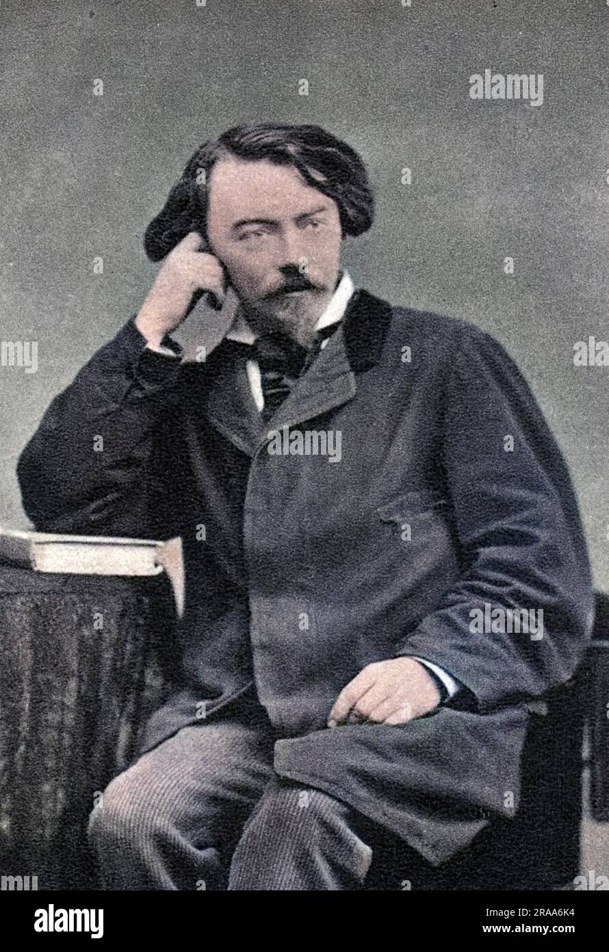 AUGUSTE, comte de VILLIERS DE l'ISLE ADAM écrivain français, photographié en 1882. Date: 1838-1889 Banque D'Images