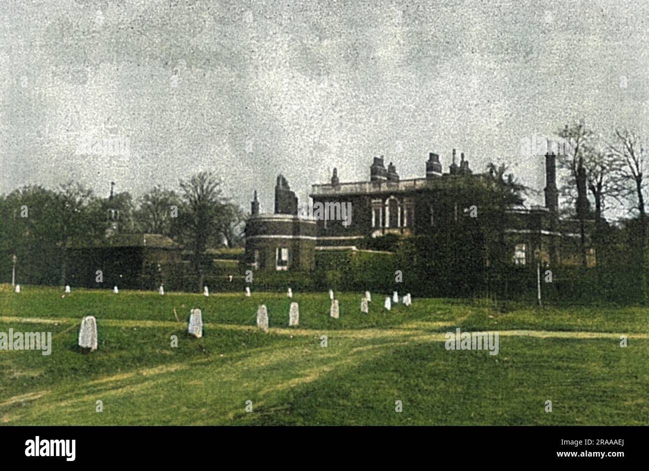 Le Lodge des Rangers de Greenwich Park, au moment où il est pris en charge par le Conseil. Aujourd'hui, il abrite une collection d'art. Date: 1900 Banque D'Images