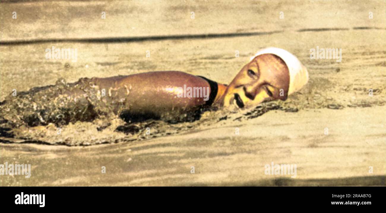 Jeux olympiques 1932 natation Banque de photographies et d’images à