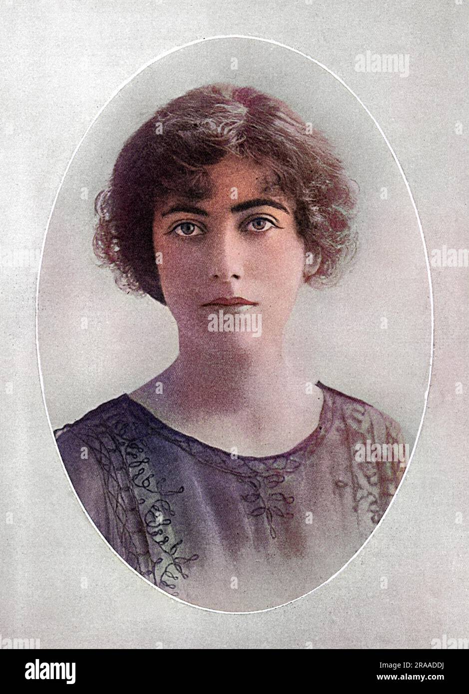 Lady Margaret Ida Montagu Douglas Scott (13 novembre 1893 – 17 décembre 1976), épouse l'amiral Sir Geoffrey Hawkins. Elle était l'aînée des cinq filles du duc de Buccleuch de 7th et sœur de la princesse Alice, duchesse de Gloucester. Date: 1917 Banque D'Images