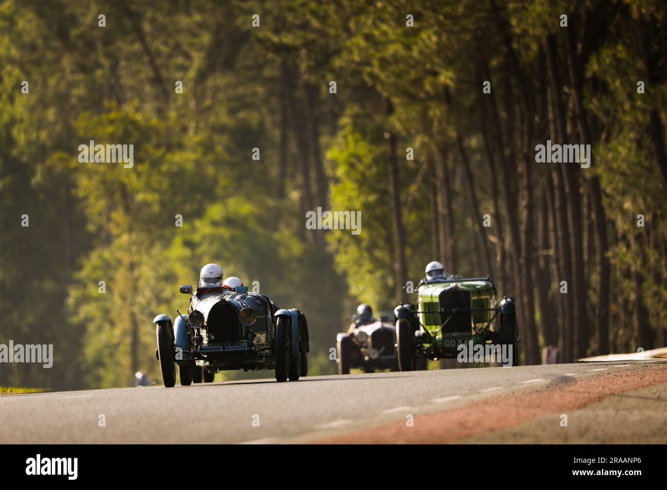 23 GRAIGNIC (FRA), BRUNNER (FRA), Bugatti T35 B 1926, action pendant le Mans Classic 2023 de 1 juillet à 3, 2023 sur le circuit des 24 heures du Mans, au Mans, France - photo Antonin Vincent/DPPI crédit: DPPI Media/Alay Live News Banque D'Images