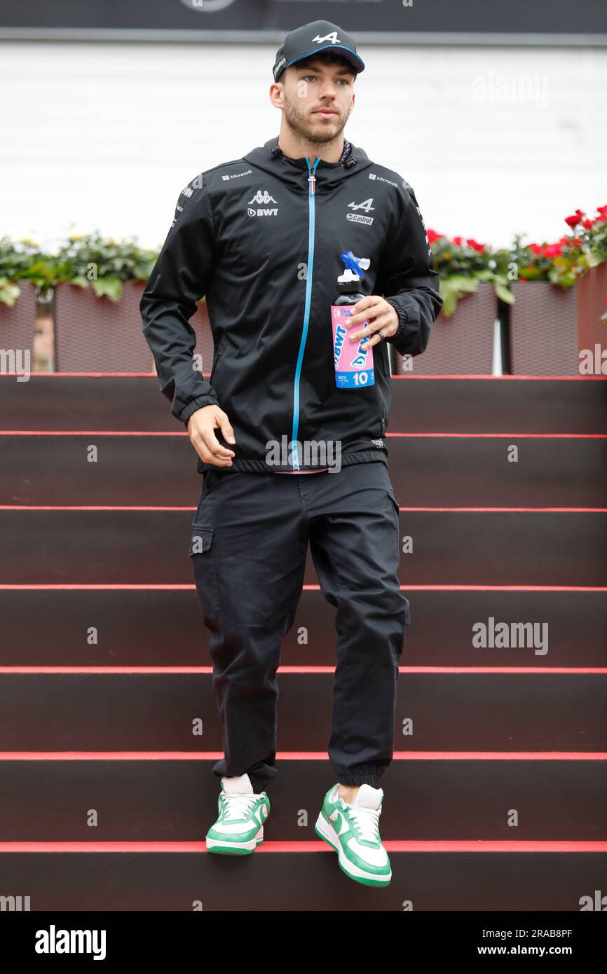 Spielberg, Autriche. 2 juillet 2023. Formule 1 Rolex Grand Prix autrichien au Red Bull Ring, Autriche. Photo : Pierre Gasly (FRA) de l'équipe de BWT Alpine F1 © Piotr Zajac/Alamy Live News Banque D'Images