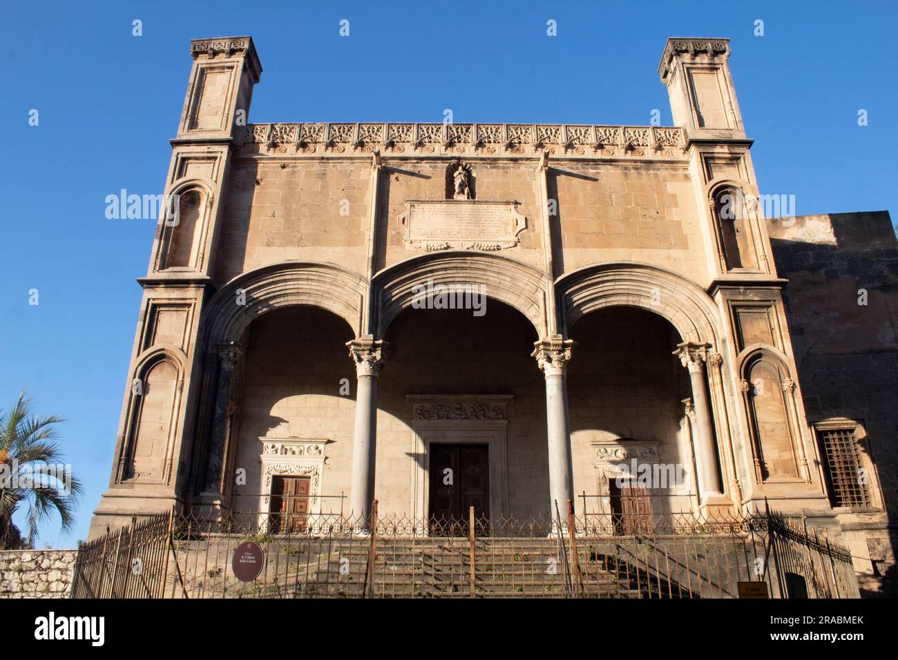 Chiesa di Santa Maria della Catena, Palerme, Sicile Italie Banque D'Images